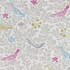 Clarke And Clarke Fabric Bird Song Summer CLARKE & CLARKE LAND & SEA COTTON - 100% Turkey MEDIUM Horizontal: 17.99 and Vertical: 15.94 54 - My Fabric Connection -