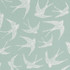 Clarke And Clarke Fabric Fly Away Mineral CLARKE & CLARKE LAND & SEA COTTON - 100% Turkey MEDIUM Horizontal: 17.99 and Vertical: 24.8 54 - My Fabric Connection -