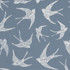 Clarke And Clarke Fabric Fly Away Navy Fabric COTTON - 100% Turkey MEDIUM </p><p>Repeat: H: 17.99, V: 24.8 54 - My Fabric Connection -