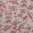 Clarke And Clarke Fabric Amelia Culla Raspberry Linen Fabric COTTON - 80%;POLYESTER - 20% Spain MEDIUM </p><p>Repeat: H: , V: 54.375 - My Fabric Connection -