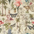 Clarke And Clarke Fabric Botany Tropical Fabric COTTON - 100% India HEAVY </p><p>Repeat: H: 27.125, V: 27.125 55.125 - My Fabric Connection -