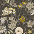 Clarke And Clarke Fabric Passiflora Charcoal Fabric POLYESTER - 100% India HEAVY </p><p>Repeat: H: 54, V: 27 54.75 - My Fabric Connection -