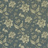 Clarke And Clarke Fabric Palampore Denim Fabric COTTON - 90%;LINEN - 10% Spain MEDIUM </p><p>Repeat: H: 17.75, V: 16.625 54.375 - My Fabric Connection -