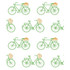 Gaston Y Daniela Wallcovering Bicicletas Verde GASTON LIBRERIA PAPER - 100% Spain Horizontal: 0 and Vertical: 12.6 20.8 - My Fabric Connection -