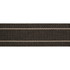 Kravet Design Trim Hwy Line Graphite PERFORMANCE TRIM INDOOR/OUTDOOR POLYACRYLIC - 100% Germany Horizontal: and Vertical: 2 - My Fabric Connection -
