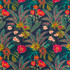 Magnolia Fabric Olga Midnight - 48Visc/27Poly/25Ctn-Emb100Visc India 80000 Horizontal: 13.13 and Vertical: 18 52.5 - My Fabric Connection -
