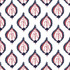 Aoc Wallpaper W04Vl-3 Gentle Red Wallpaper HERITAGE WALLPAPER 100%PA USA Horizontal: 7 and Vertical: 6.75 27 in - My Fabric Connection -