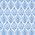 Carole Fabric Creative Spirit Denim Bluebird 100% Cotton Spain Passes 30,000 Double Rubs Wyzenbeek </p><p>Repeat: 13 1/2" V, 6 3/4"H 54" - My Fabric Connection -