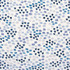 Carole Fabric Kicked Stones Indigo Bluebird 100% Cotton Printed in USA 25 1/4" V, 27" H 54" - My Fabric Connection -