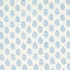 Schumacher Fabric Aditi Hand Blocked Print Blue 179360 Jacaranda 3.0" - My Fabric Connection -