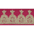Schumacher Trim Noelia Embroidered Tape Garnet 74152 EAST MEETS WEST COTTON 70% VISCOSE 30% INDIA </p><p>Repeat: Horizontal: 1" (3CM) and Vertical: 2 - My Fabric Connection -