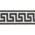 Schumacher Trim Etienne Silk Greek Key Wide Black 74705 PERFECT BASICS: TRIMS FIBRANNE 63% SILK 37% CHINA </p><p>Repeat: Horizontal: and Vertical: 2.25 - My Fabric Connection -