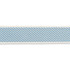 Schumacher Trim Winston Cotton Braid Medium Sky 74862 PERFECT BASICS: TRIMS POLYESTER 100% CHINA </p><p>Repeat: Horizontal: and Vertical: 1.5 - My Fabric Connection -