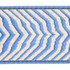 Schumacher Trim Arcure Ripple Tape Bluebell 79701 ESPALIER BY NEISHA CROSLAND UNITED KINGDOM </p><p>Repeat: Horizontal: and Vertical: 3 1/2" (9CM) 3.125 - My Fabric Connection -