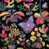 Schumacher Wallpaper Exotic Butterfly Black 5008422 SIGNATURE SCHUMACHER Paper 0 UNITED STATES OF AMERICA </p><p>Repeat: Horizontal: 27" (69CM) and Vertical: 33 1/4" (84CM) 27 - My Fabric Connection -
