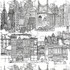 Schumacher Wallpaper New York New York Black On White 2705530 AVANT-GARDE VINYL 1PaperPaper% 0 UNITED STATES OF AMERICA </p><p>Repeat: Horizontal: and Vertical: 25" (64CM) 27 - My Fabric Connection -