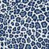 RM CoCo Fabric Leopard Dance Cornflower