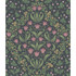 Cole & Son Wallcovering Tudor Garden Plm&Ogrn/Chr COLE & SON HISTORIC ROYAL PALACES-GREAT MASTERS NON WOVEN - 100% United Kingdom Horizontal: 20.5 and Vertical: 24 20.5 - My Fabric Connection -