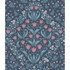 Cole & Son Wallcovering Tudor Garden Fs&Cblu/Midn COLE & SON HISTORIC ROYAL PALACES-GREAT MASTERS NON WOVEN - 100% United Kingdom Horizontal: 20.5 and Vertical: 24 20.5 - My Fabric Connection -