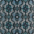 Clarke And Clarke Fabric Caspian Velvet Navy WILDERIE BY EMMA J SHIPLEY FOR C&C POLYESTER - 100% Spain HEAVY Horizontal: 27 and Vertical: 25.12 55 - My Fabric Connection -