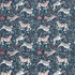 Clarke And Clarke Fabric Protea Velvet Navy WILDERIE BY EMMA J SHIPLEY FOR C&C POLYESTER - 100% Spain HEAVY Horizontal: 27 and Vertical: 25.36 55 - My Fabric Connection -