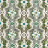 Clarke And Clarke Fabric Caspian Satin Lime WILDERIE BY EMMA J SHIPLEY FOR C&C COTTON - 100% United Kingdom HEAVY Horizontal: 27 and Vertical: 24.61 54 - My Fabric Connection -