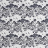 Clarke And Clarke Fabric Lost World Satin Blue Fabric COTTON - 100% United Kingdom HEAVY </p><p>Repeat: H: 27, V: 34.65 54 - My Fabric Connection -