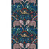 Clarke And Clarke Wallcovering Zambezi Navy Wallcovering NON WOVEN - 100% United Kingdom </p><p>Repeat: H: 0, V: 18 21 - My Fabric Connection -