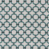 Charlotte Fabric D2169 Aqua Lattice Small Scale Patterns 100% Woven Polyester Asia Exceeds 100,000 Wyzenbeek Rubs (Heavy Duty) </p><p>Repeat: Horizontal: 1.5" x Vertical: 1.5" 54 Inches - My Fabric Connection -