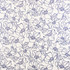 Carole Fabric Flower Stencil Marine Muse 100% Cotton Spain 27" V, 13 1/2" H 54" - My Fabric Connection -