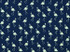 Norbar Fabric Flight Dark Denim 557 HEAT WAVE 100% POLYPROPYLENE TURKEY 14 1/2"V 14"H 54 - My Fabric Connection -