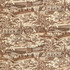 Brunschwig & Fils Wallcovering Zarafa Sepia Wallcovering PAPER - 100% United States </p><p>Repeat: H: , V: 30.75 29 - My Fabric Connection -