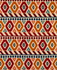 Brunschwig & Fils Fabric Uzbek Linen And Cotton Print Red/Gold/Blue Fabric LINEN - 58%;COTTON - 42% Italy </p><p>Repeat: H: 17.75, V: 36 55 - My Fabric Connection -