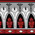 Brunschwig & Fils Wallcovering Lola Montez Bdr Red Wallcovering CELLULOSE - 72%;POLYESTER - 28% France </p><p>Repeat: H: 4.87, V: 4.87 4.87 - My Fabric Connection -
