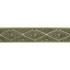 Brunschwig & Fils Trim Labyrinthe Tape Green Trim RAYON - 100% India </p><p>Repeat: H: 2, V: 3.25 2 - My Fabric Connection -