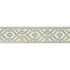 Brunschwig & Fils Trim Pailou Tape Mist Trim VISCOSE - 57%;COTTON - 43% India </p><p>Repeat: H: 3.25, V: 4.75 3.25 - My Fabric Connection -