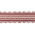 Brunschwig & Fils Trim Jacqueline Braid Red Trim VISCOSE - 100% China </p><p>Repeat: H: 0.39, V: 0 1.57 - My Fabric Connection -