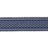 Brunschwig & Fils Trim Bastille Braid Navy Trim ACETATE - 100% China </p><p>Repeat: H: 0.66, V: 0 1.77 - My Fabric Connection -