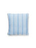 Scalamandre Pillows Lark Stripe Pillow 18 X 18 - Bluebell GWLARKSPILL0003 100% COTTON U.S.A. Horizontal: and Vertical: 0 - My Fabric Connection -