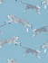 Scalamandre Fabric Leaping Cheetah Cotton Print Cloud Nine SC166340004 SAHARA 100% COTTON ITALY LIGHT DUTY Horizontal: 25.125" and Vertical: 27.5" 55 - My Fabric Connection -