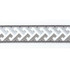 Stout Trim Burgess Tape 4 Pewter Trim 100%COT %BEMB INDIA </p><p>Repeat: H: 0.750, V: 0.750 2.5 in - My Fabric Connection -