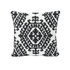 Schumacher Pillow Omar Embroidery 18" Black Pillow CARAVANNE 46% Polyester, 28% Linen 18 - My Fabric Connection -