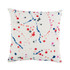 Schumacher Pillow Ink Splash 20" Red & Blue Pillow Porter Teleo 100% Cotton 20 - My Fabric Connection -