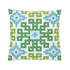 Schumacher Pillow Palmetto Print 20" Lagoon Pillow Happy Together 100% COTTON 20 - My Fabric Connection -
