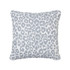 Schumacher Pillow Iconic Leopard 22" Sky Pillow SCHUMACHER CLASSICS 100% Linen 22 - My Fabric Connection -