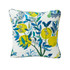 Schumacher Pillow Citrus Garden 18" Pool Pillow Flower Power 100% Linen 18 - My Fabric Connection -