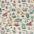 Schumacher Fabric Royal Silk Embroidery Multi 79690 Schumacher Masterpieces 53.5" - My Fabric Connection -