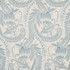 Schumacher Fabric Orley Blue On Light Blue 80641 Fabric COTTON 40% ITALY </p><p>Repeat: H: HORZ. 27 1/2" (70CM), V: VERT. 54 3/4" (139CM) 55.125 - My Fabric Connection -