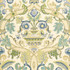 Schumacher Fabric Fontenay Vase Porcelain Blue 173321 Fabric LINEN 100% UNITED KINGDOM </p><p>Repeat: H: HORZ. 27" (69CM) , V: VERT. 28 1/2" (72CM) 54 - My Fabric Connection -