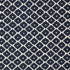 Schumacher Fabric Ziggurat Navy 174486 Fabric COTTON 100% INDIA </p><p>Repeat: H: HORZ. 4 1/2" (11CM) , V: VERT. 6 3/4" (17CM) 54 - My Fabric Connection -